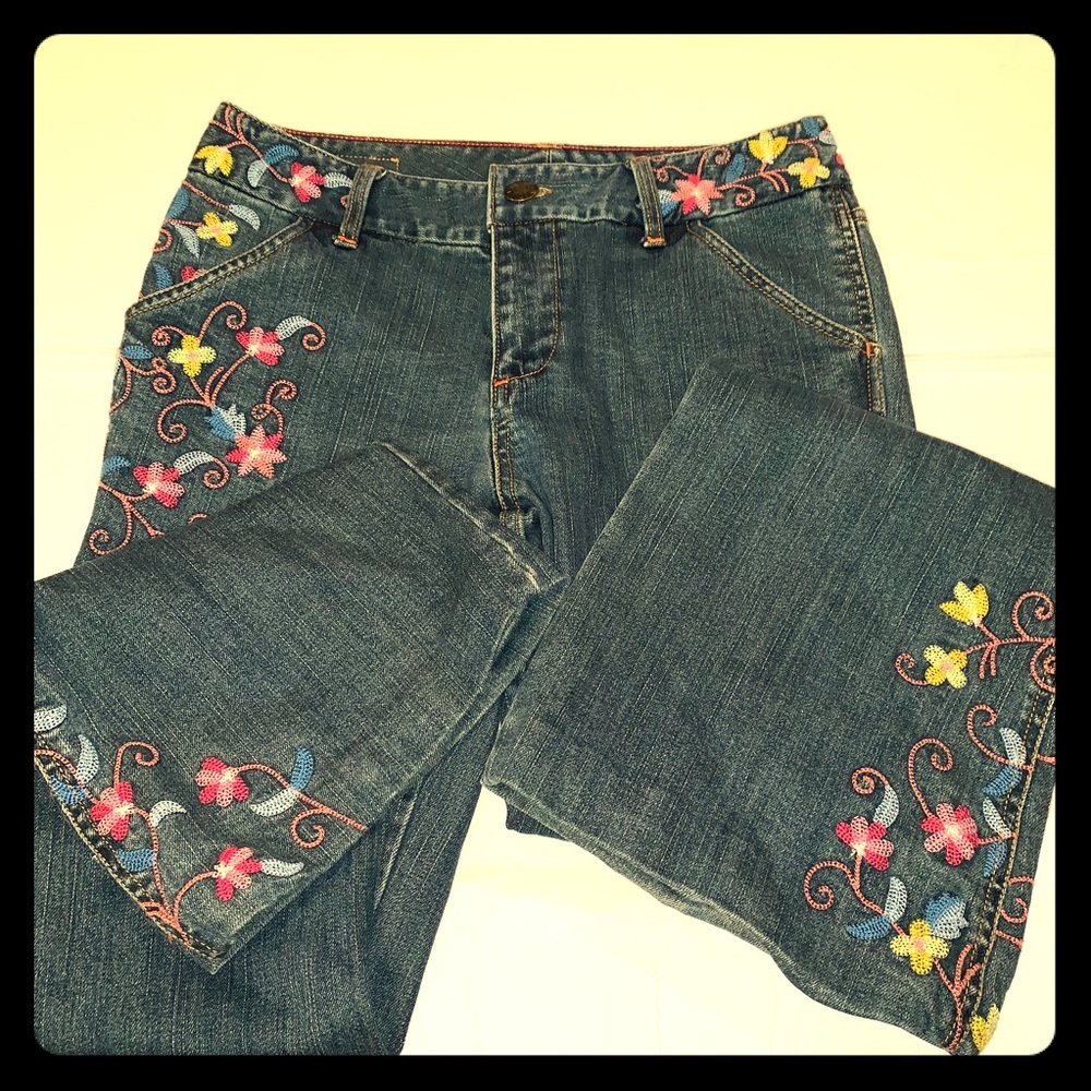 Vintage Tommy Hilfiger embroidered  jeans